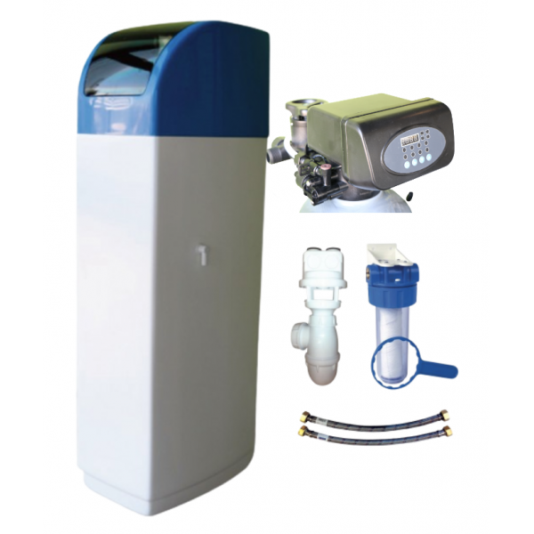 Adoucisseur d'eau Elégant 20L avec kit d'installation et mise en service -  Amaveo