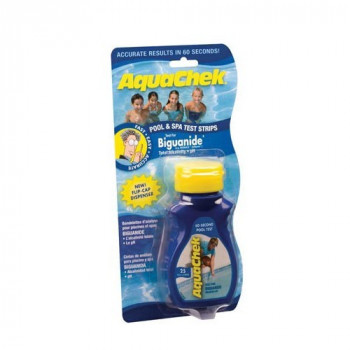 TESTEUR AQUACHECK BLEU PHMB/PH/TAC TUBE 25U 2