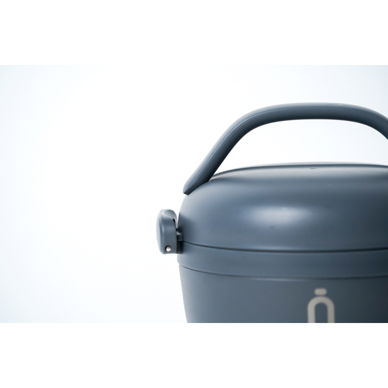 Lunch box thermos Runbott Anthracite Lunch box thermos Runbott Anthracite