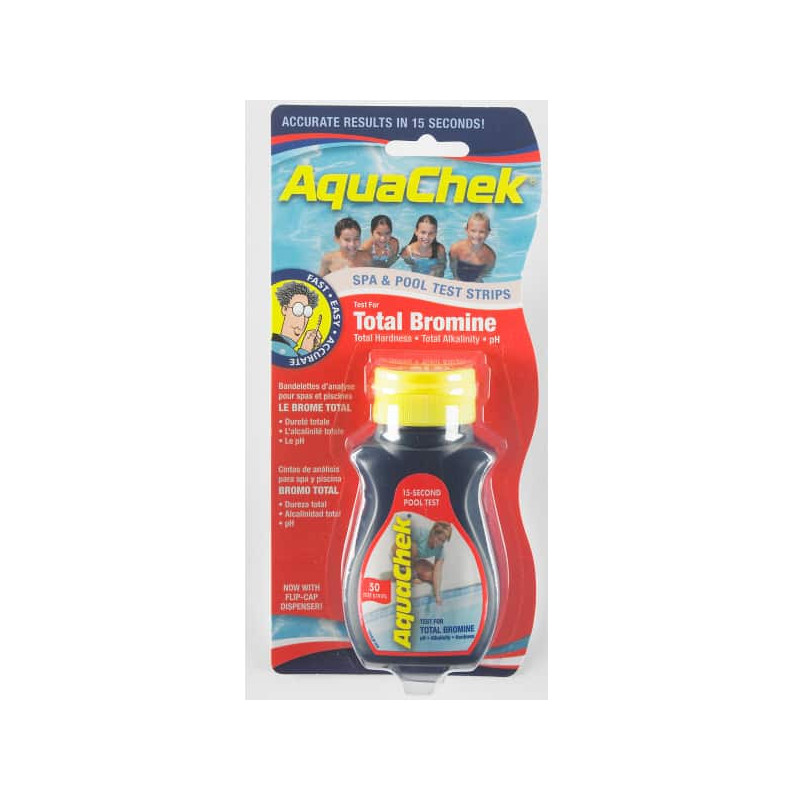 TESTEUR AQUACHECK ROUGE BROME/PH/TH TUBE 50U