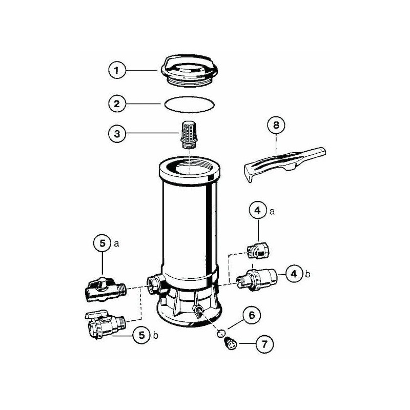 Doseur brome 4kg By pass