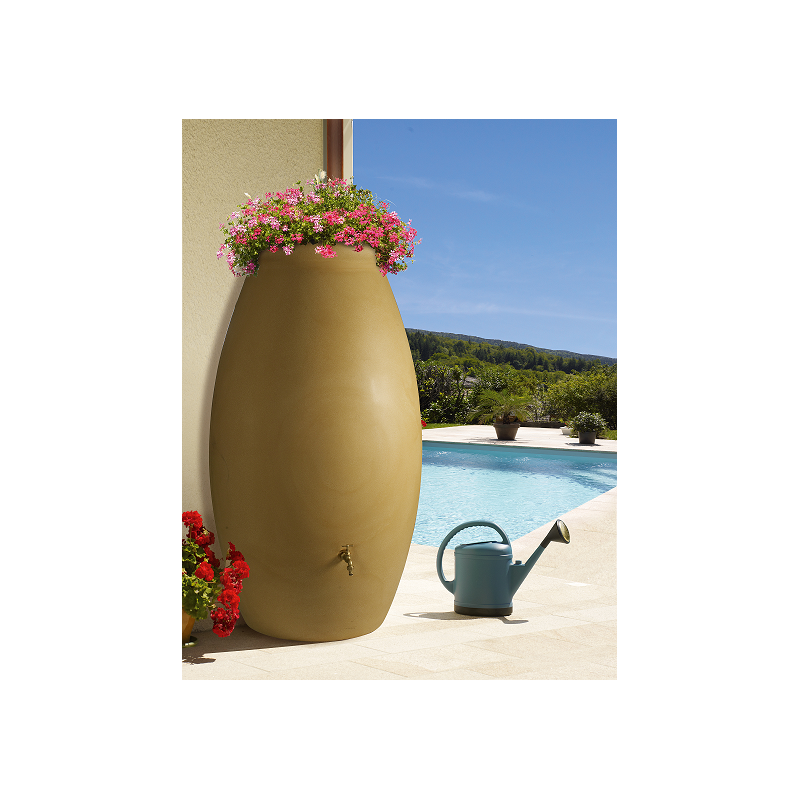 Récupérateur d'eau  JARRE 1000 Litres beige