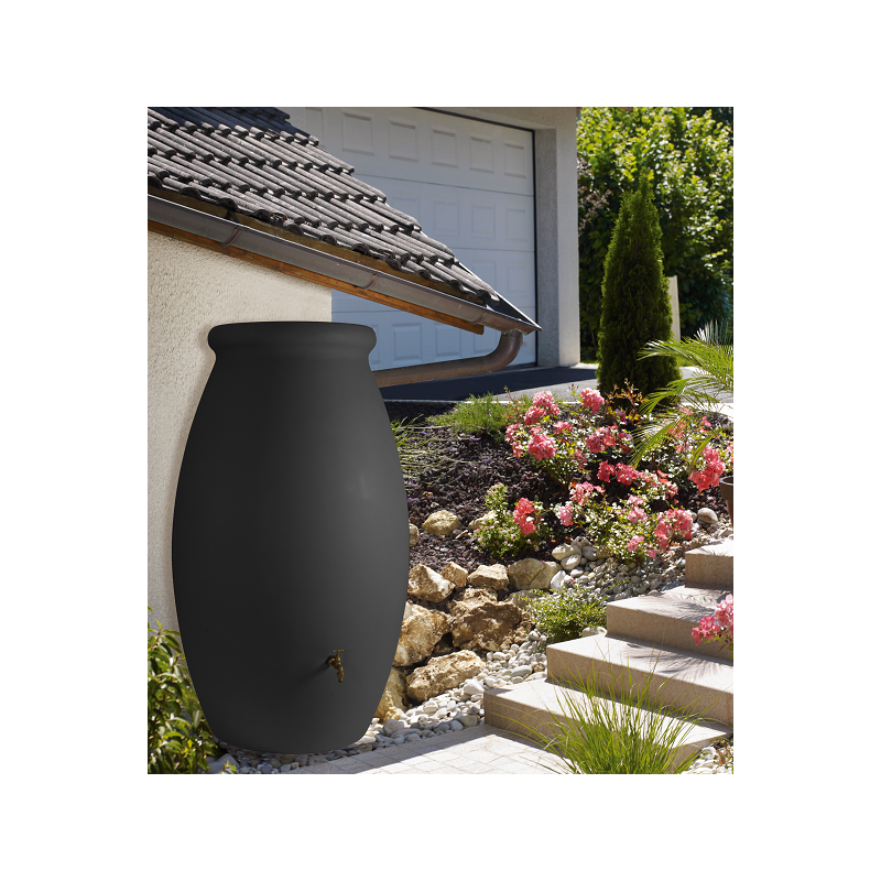 Récupérateur d'eau  JARRE 1000 Litres  anthracite