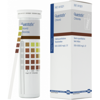 Languettes test semi-quantitatives QUANTOFIX Chlorure