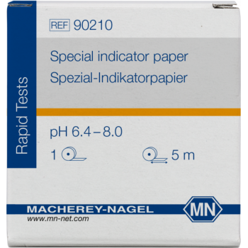 Papier indicateur spécial pH 6,4–8,0, rouleau 2