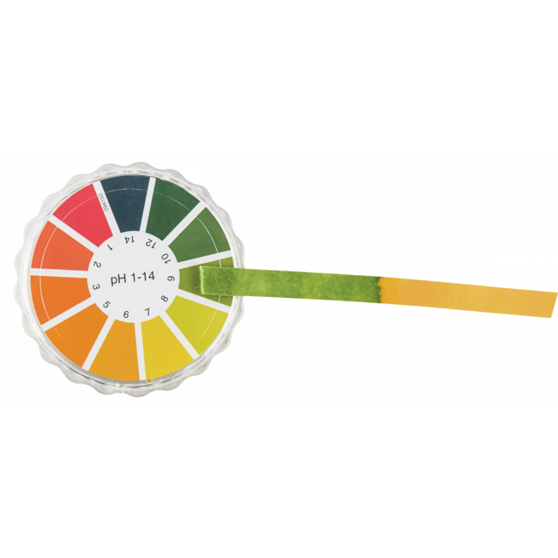 Papier indicateur universel pH 1–14, rouleau Papier indicateur universel pH 1–14, rouleau