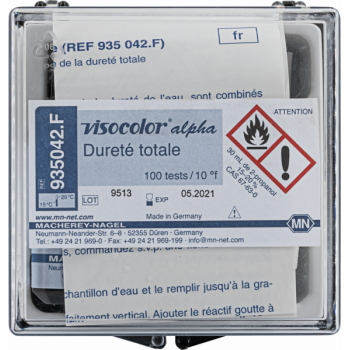 Kit de test titrimétrique VISOCOLOR alpha Dureté totale