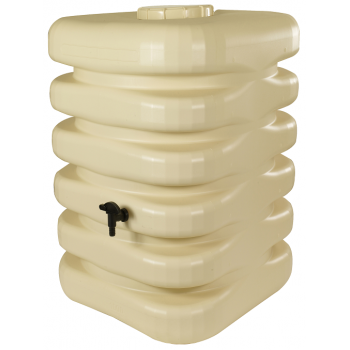 Récupérateur d'eau CUBIQUE 350 Litres beige