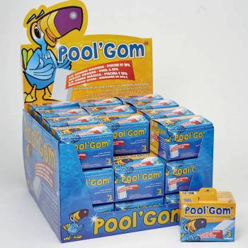 Pool'Gom Toucan gomme magique ligne d'eau piscine spa