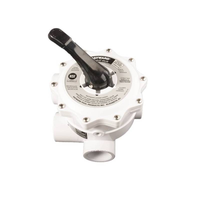 Vanne Multivoies Hayward 1 1/2" pour Filtre à Sable - 6 Positions