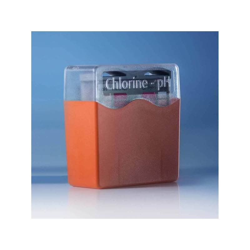 Analyse eau piscine pastilles Chlore / PH - trousse 2 x 30 pastilles