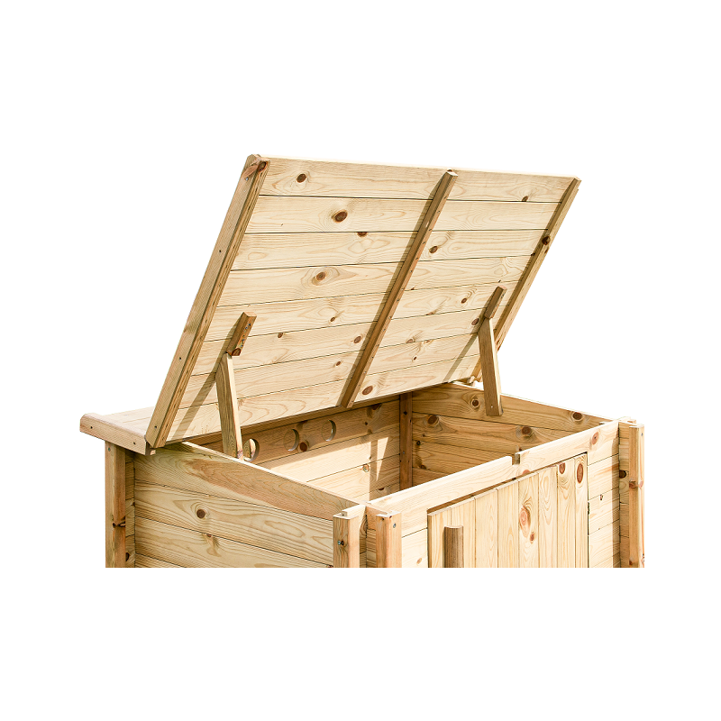 Coffre Local Technique en bois standard