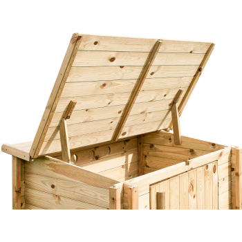 Coffre Local Technique en bois standard