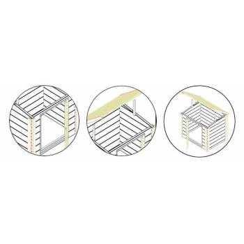 Coffre Local Technique en bois pro lux