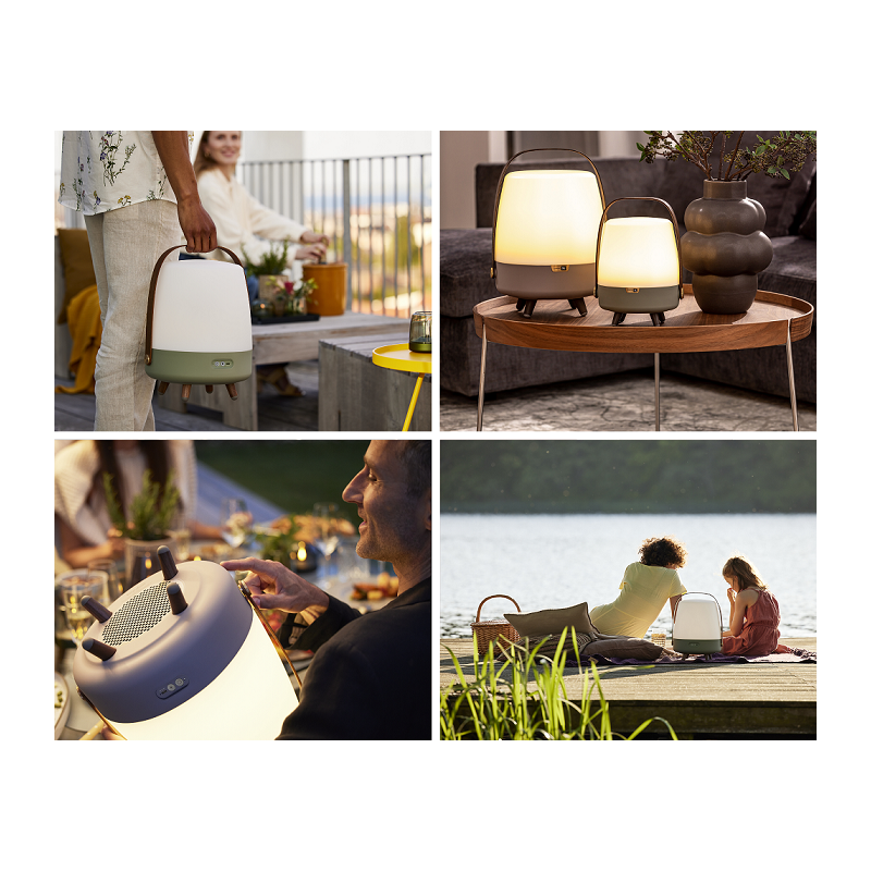 Lampe/Enceinte Lite UP - SOUND BY JBL-pétrole