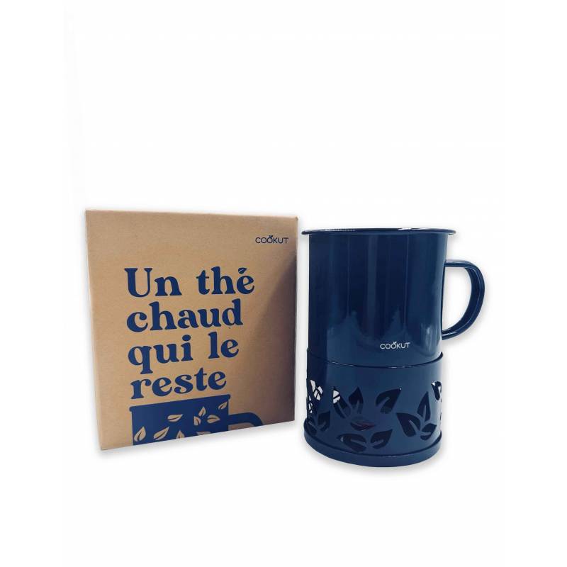 Mug chauffant BLEU