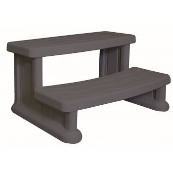 Marche d'accès spa - Warm Grey