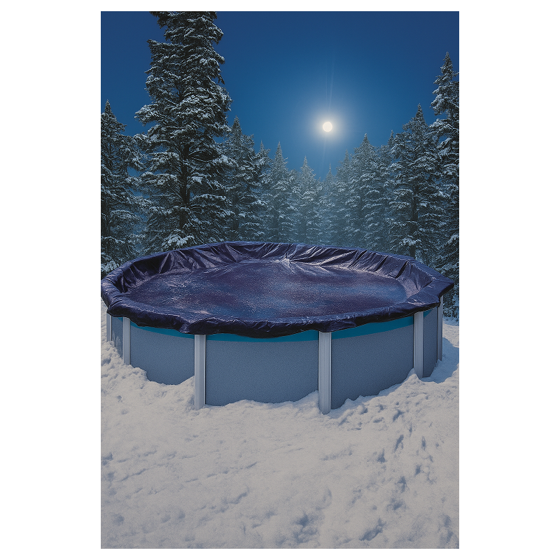 Bâche d'hiver piscine hors-sol 6.40m