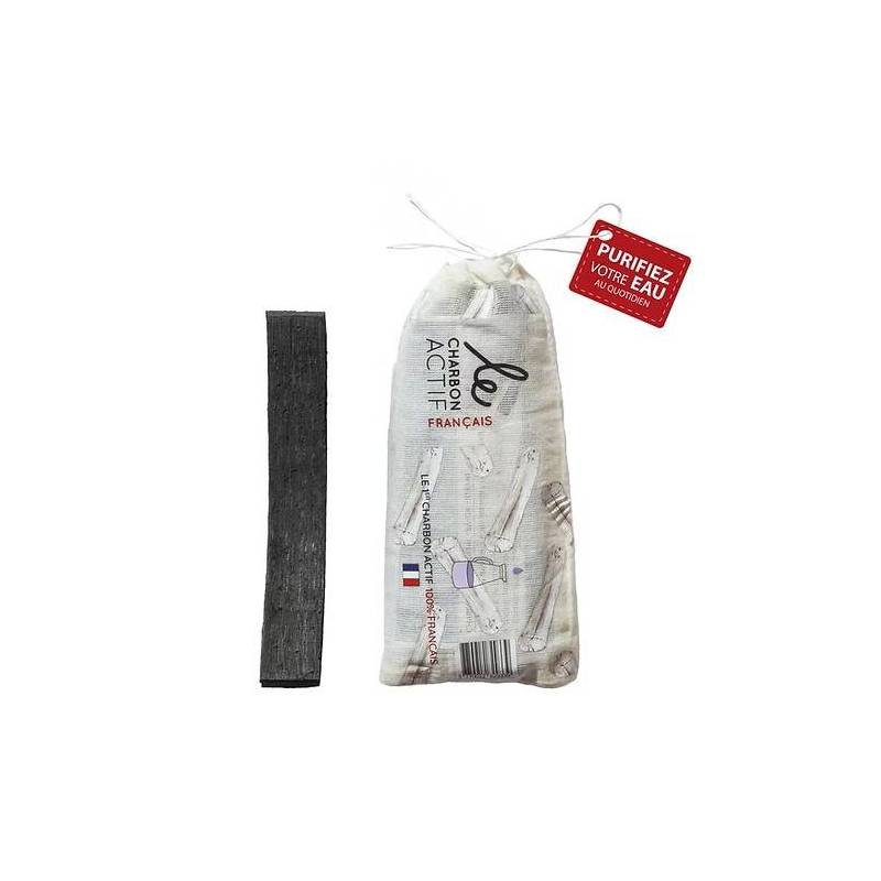 Bâton de charbon végétal filtrant