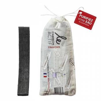 Bâton de charbon végétal filtrant