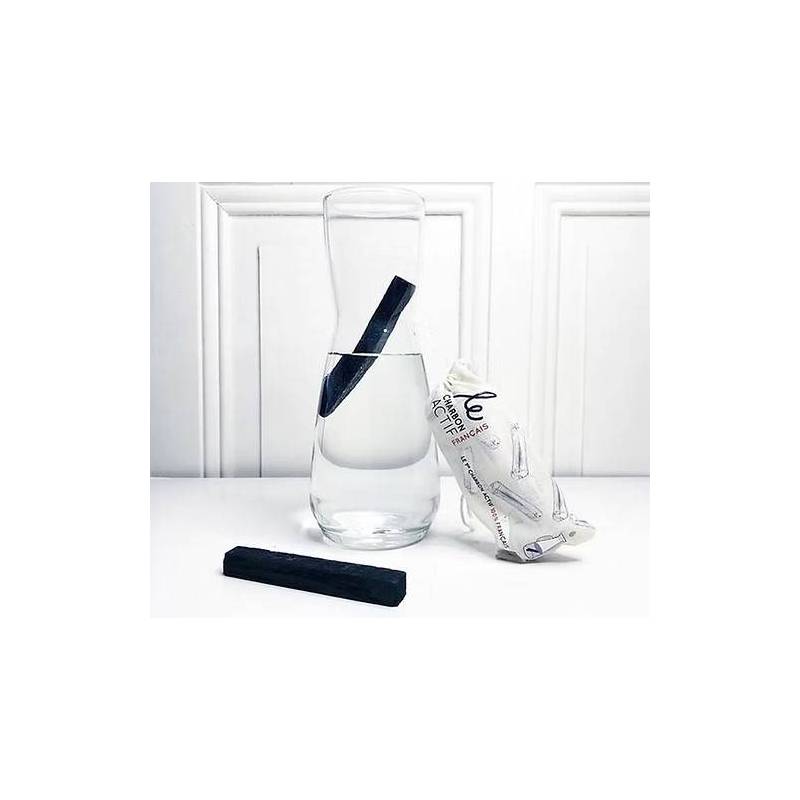 Pack découverte Charbon végétal x2 + 1 filtre à gourde