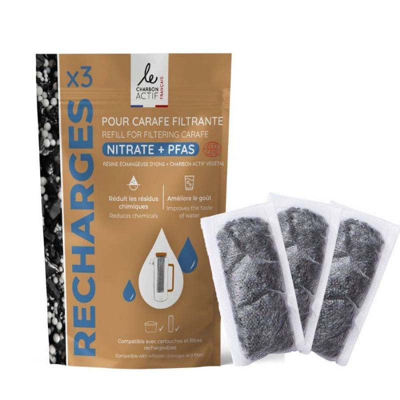 Recharges pour carafe filtrante - PFAS+nitrates