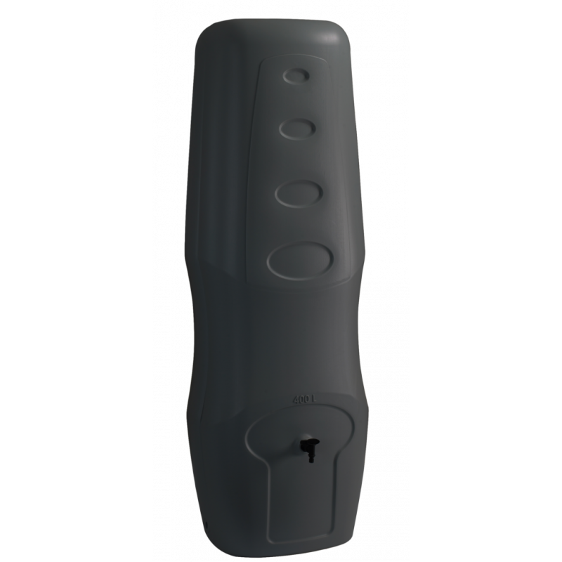 Récupérateur d'eau Profil 400 litres anthracite