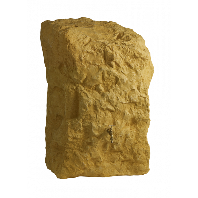 Récupérateur d'eau Rocher 300 litres pierre dorée