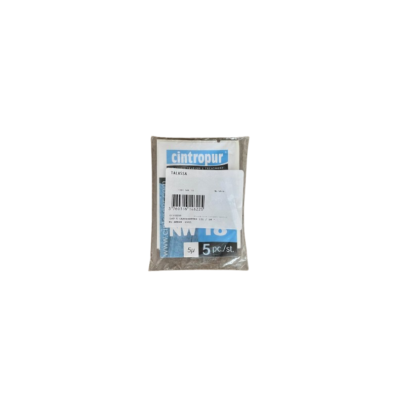 Lot 5 Tamis filtrants 131/18 -5 microns Cintropur