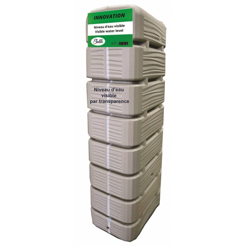 Récupérateur d'eau DUNE 320 Litres Grege