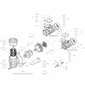 Pompe FILTRA KSB triphasée - 6m3/h