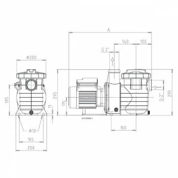 Pompe FILTRA N KSB monophasée - 6m3/h 2