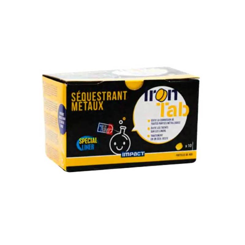 Séquestrant de métaux piscine x10 pastilles