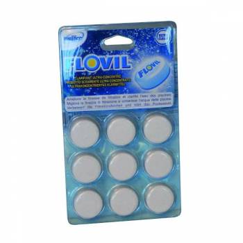 Pastilles clarifiantes piscine Flovil x9