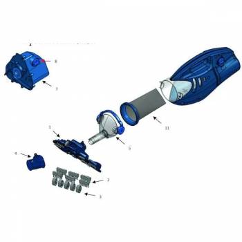 Robot a batterie pool blaster max piscine/spa