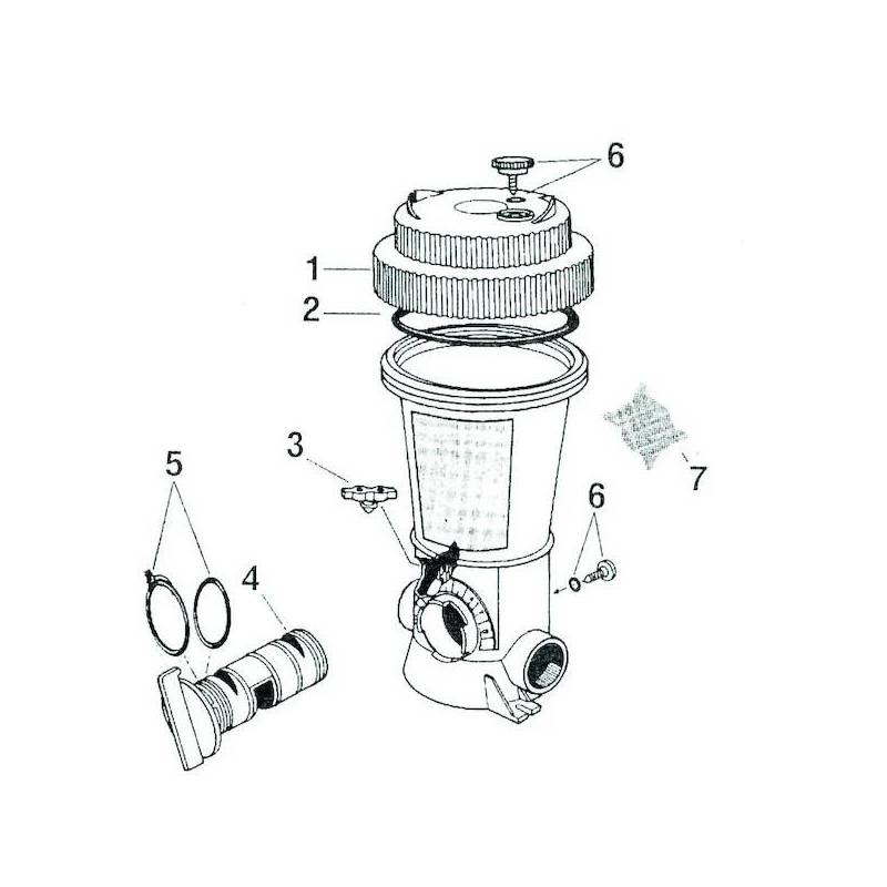 Doseur piscine brome PERFORMAX 940 - 4,5 kg