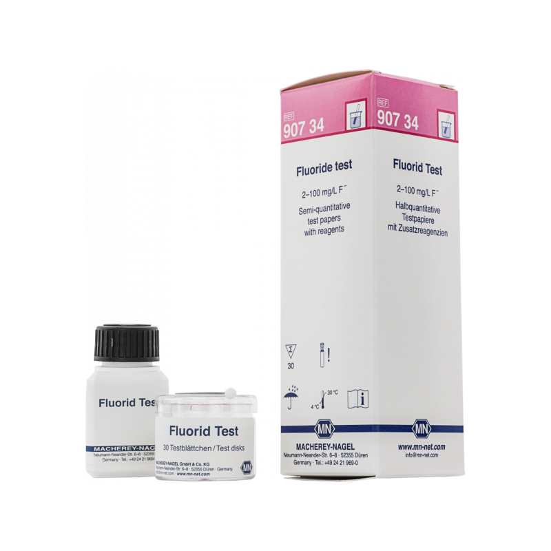 Bandelettes de mesure de florures (fluor)