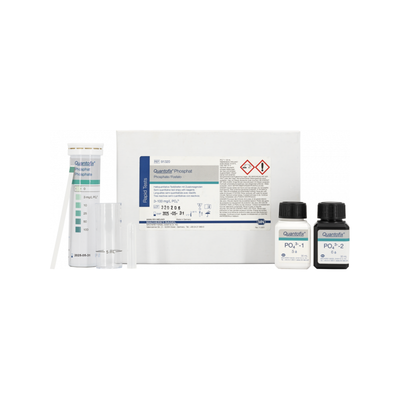 Bandelettes de mesure de phosphate
