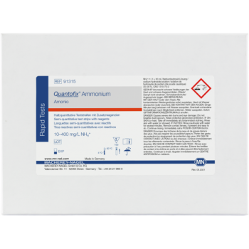 Bandelettes de mesure d'ammoniaque (ammonium) 2