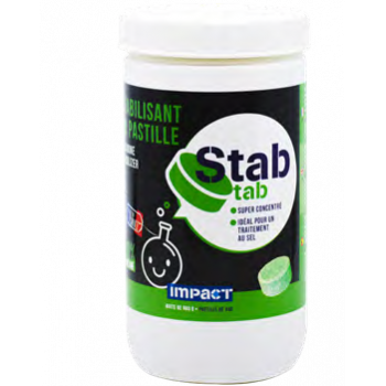 Stabilisant de chlore pour piscine - STAB TAB  pastilles x22