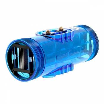 Cellule mixte 3" bleue translucide HYDRASALT PRO 50 | Électrolyse piscine