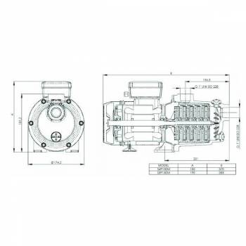 Surpresseur Boostrite triphasée 1CV Pentair 2