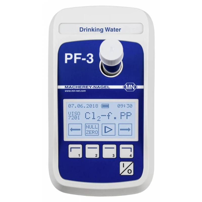 Mallette d’analyse VISOCOLOR avec PF‑3 Eau potable