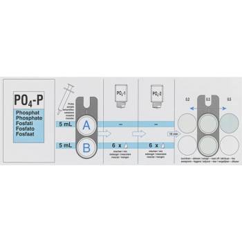 Kit de test colorimétrique Phosphate 2
