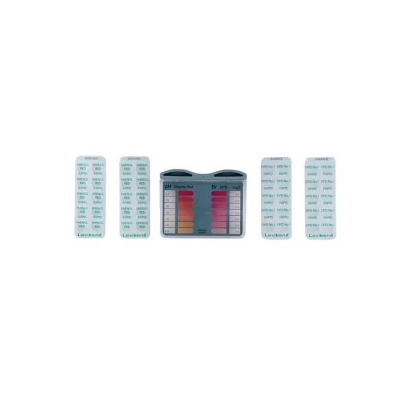 Analyse eau piscine pastilles Brome/pH  - trousse 2 x 30 pastilles