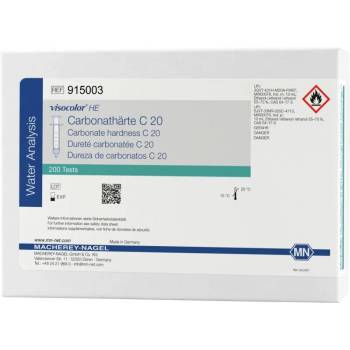 Kit de test titrimétrique Dureté carbonatée C 20 (TA/TAC)