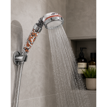 Pommeau de douche filtrant anticalcaire 2