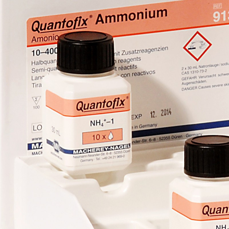 Bandelettes de mesure d'Ammonium (Ammoniaque) Bandelettes de mesure d'Ammonium (Ammoniaque)